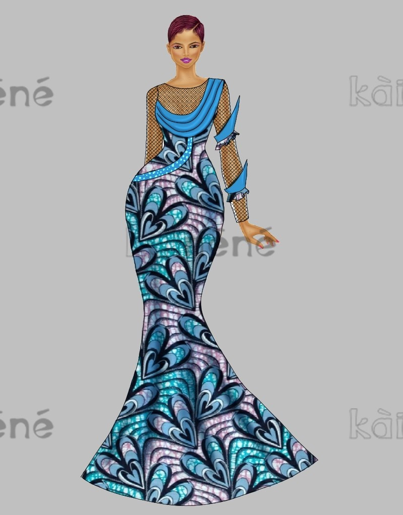 Kainene | African Fashion illustrations and designs